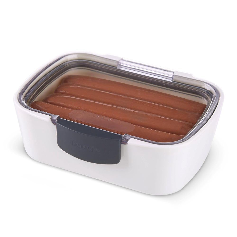 ProKeeper Split Deli Food Storage Container, Air-Tight Seal, 11.75 Inches