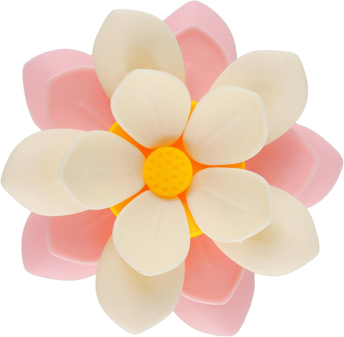 Flower Chip Clips Magnetic (Lotus Design), 10-Piece Cute Magnetic Chip for Fridge – Airtight Food Sealing, Multi-Use (Hair Clip/Decor), Fridge Magnet Clips for Snacks/Bread (Pink)