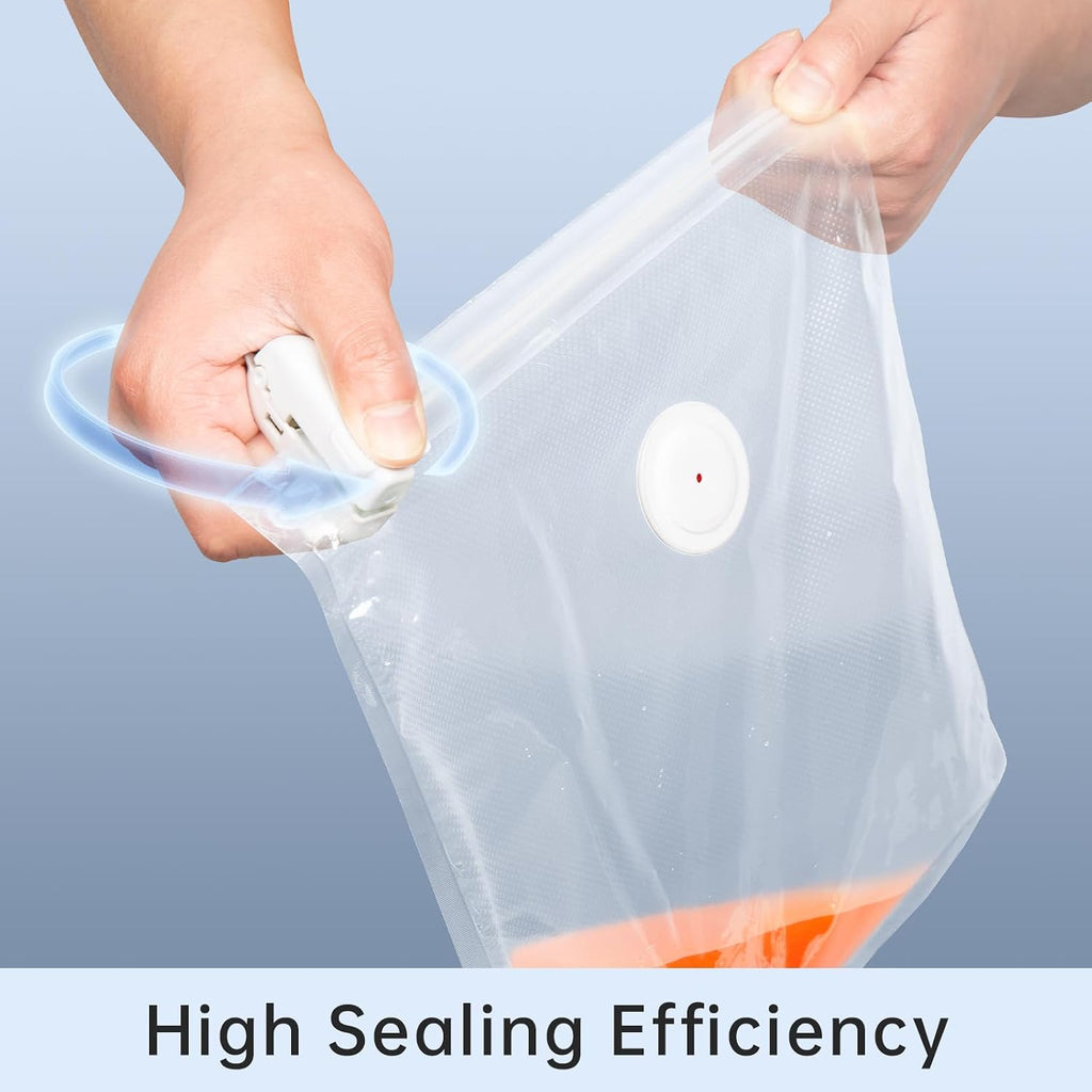 Zipper Lock Sealer: Reusable Airtight Food Storage Clips for Freshness（2 pcs)