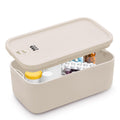 Upgraded Taller Lock Box for Medication, Phone Jail & Snacks – Large Lockable Storage Box with 3-Digit Combination Lock, Food-Safe BPA-Free Plastic– Medicine Lock Box for Home, Fridge, Travel