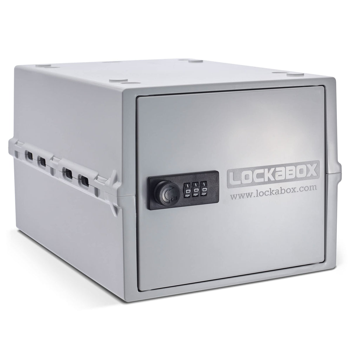 Lockabox One™ 10L Lockable Storage Box and Lock Box with Code (Crystal)