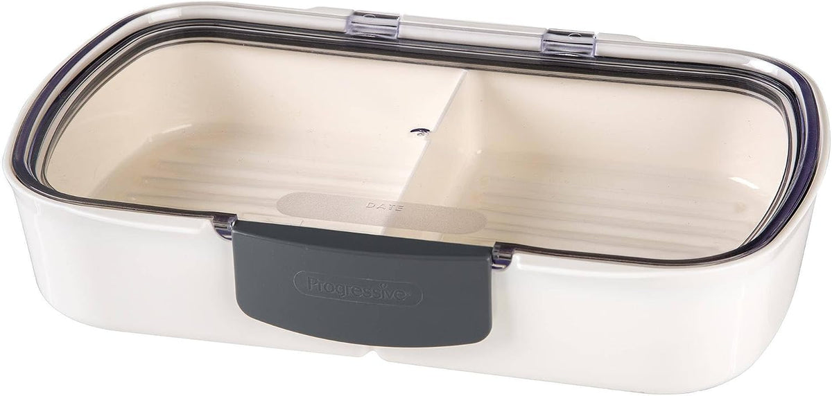 ProKeeper Split Deli Food Storage Container, Air-Tight Seal, 11.75 Inches