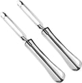 2PCS Stainless Steel Vegetable & Potato Peeler Sharp Blade Dual Handed