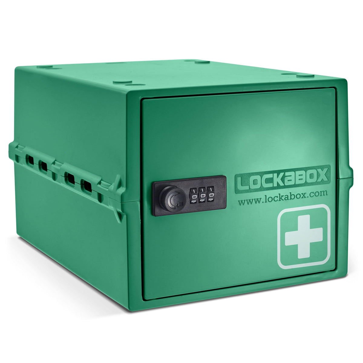 Lockabox One™ 10L Lockable Storage Box and Lock Box with Code (Crystal)