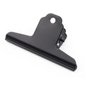 Coideal Extra Large Bulldog Clips - 2 PCS 20cm Long Jumbo XL Bull Binder Paper Clip Clamps for Office (Black, 7 7/8 Inch)