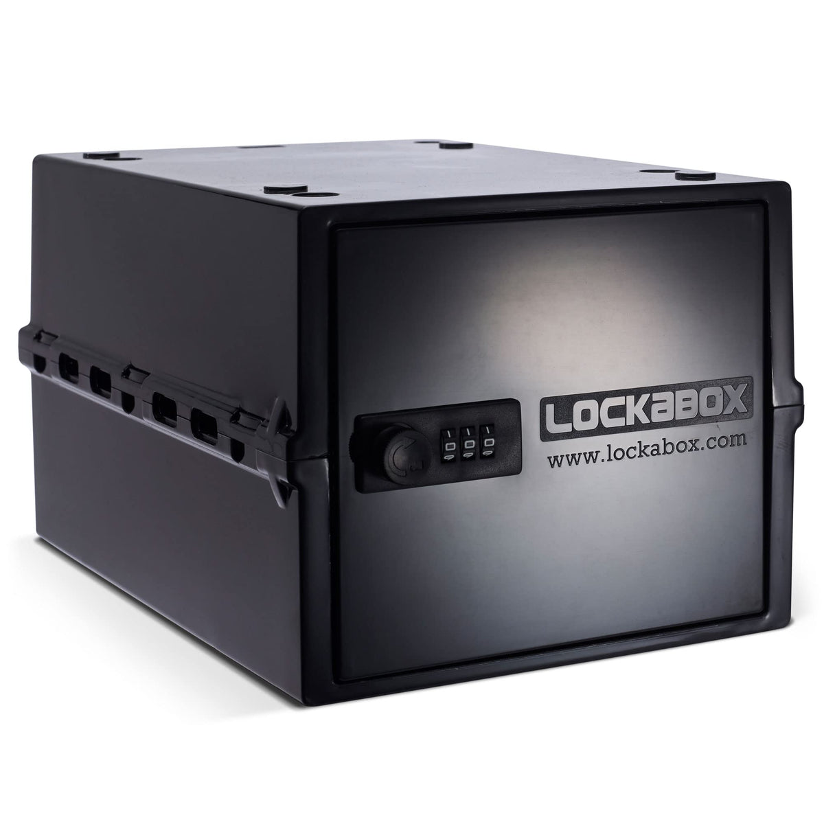 Lockabox One™ 10L Lockable Storage Box and Lock Box with Code (Crystal)
