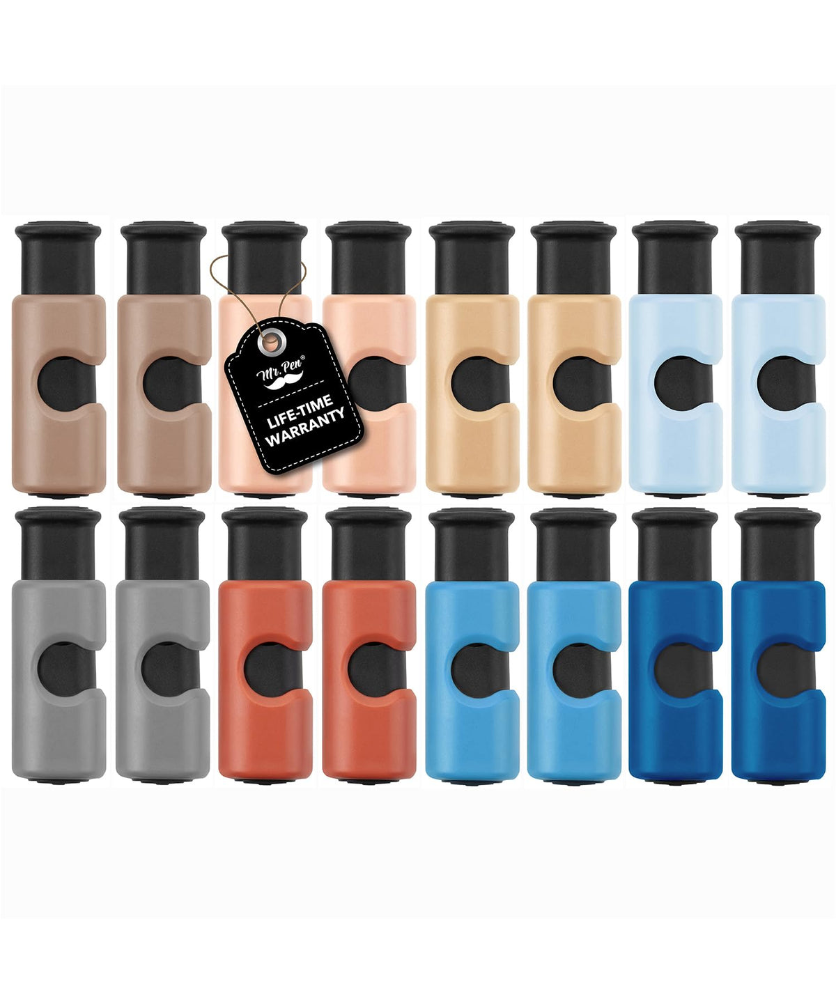Mr. Pen- Squeeze and Lock Bread Bag Clips, 2.4 Inch, 8 Pack