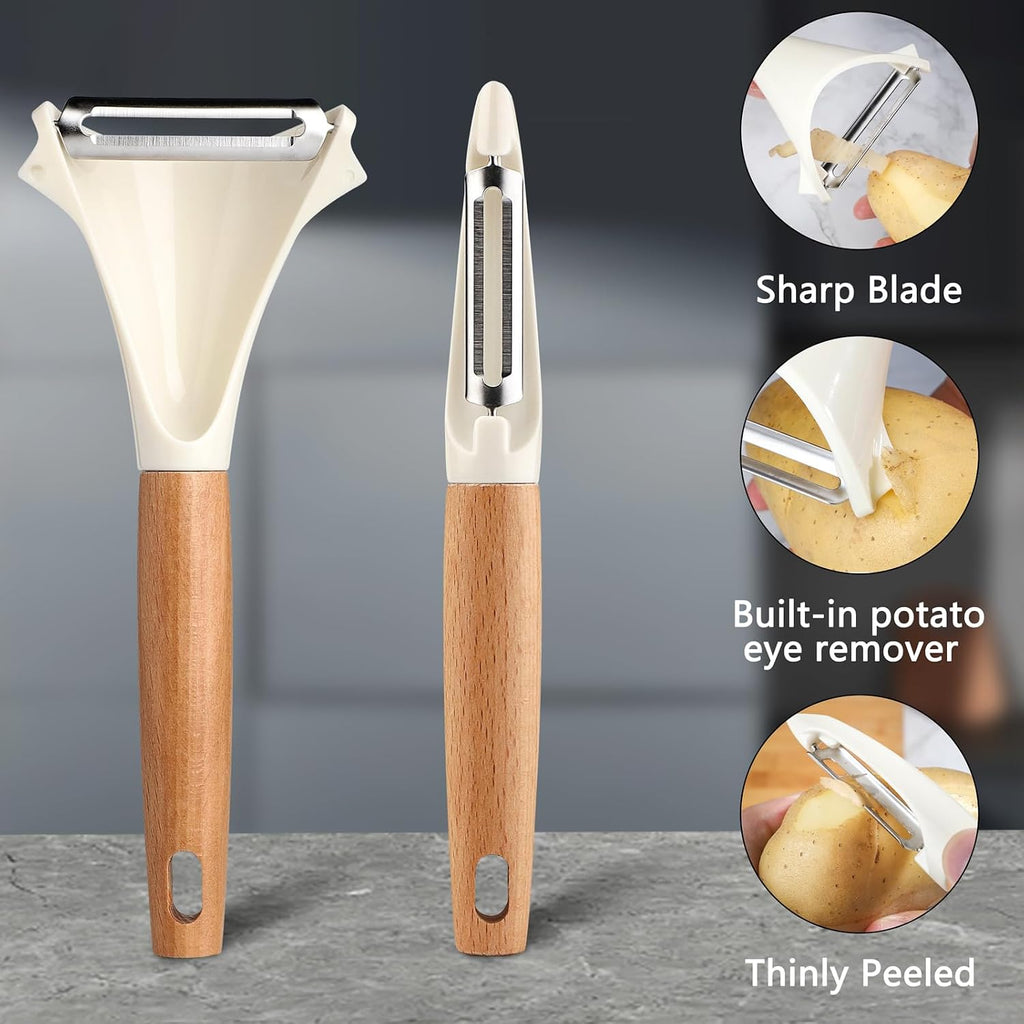 Potato Peelers Stainless Steel Swivel Peelers Y-Shaped and I-Shaped Peeler