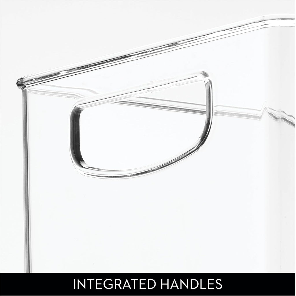 iDesign Stackable Clear Plastic Bin