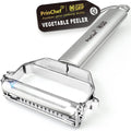 PrinChef Vegetable Peeler, 3 in 1 Versatile Y Potato Peeler for Kitchen| Ultra Sharp Julienne Peeler with Anti-Slip Handle | Stainless Steel No-Rust Veggie Peeler, Heavy Duty