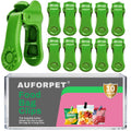 10 Pack Lockable Tight Clips, Thick Plastic Clip for Food Bags Sealing Storage, Heavy Duty Tight Strong Grip Clothes Pins for Chips, Snack, Kitchen, Sewing, Fabric, Socks, Blankets, ect