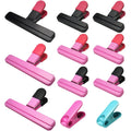 11 Pack Chip Clips Food Bag Clips for Food Packages Chips Storage Bags Heavy Duty Snack Kitchen Potato (3 Large, 6 Small & 2 Round, Bright Style)