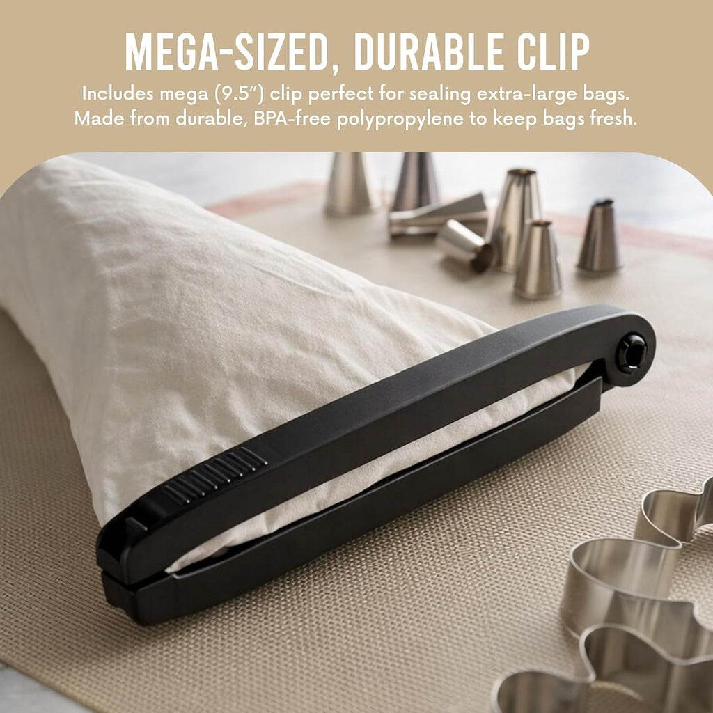 LINDEN SWEDEN Twixit Mega Bag Clip - Keep Food Fresh, Prevent Spillage