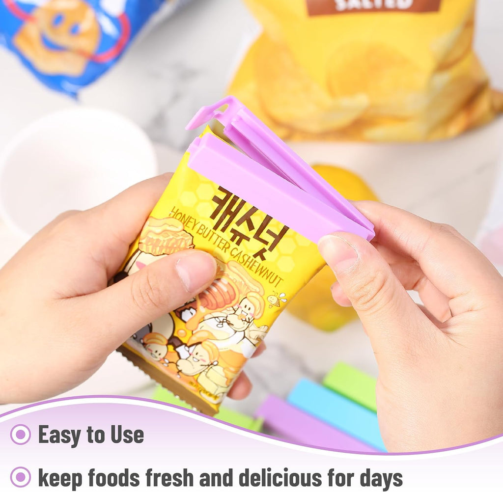 Mr. Pen- Sealing Bag Chip Clips, 40 Pack, 4 Sizes (2.5", 3.3", 4.5", 6")